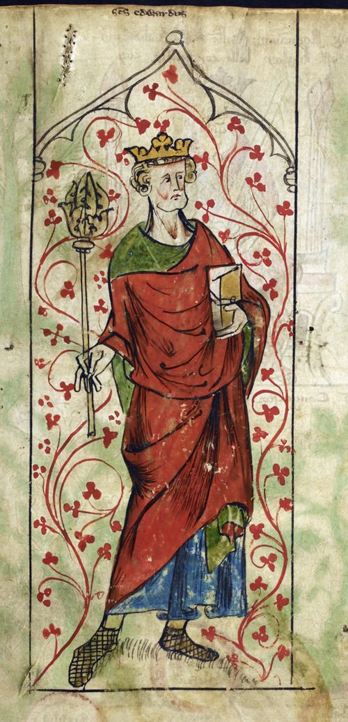 Image result for medieval manuscript evil king