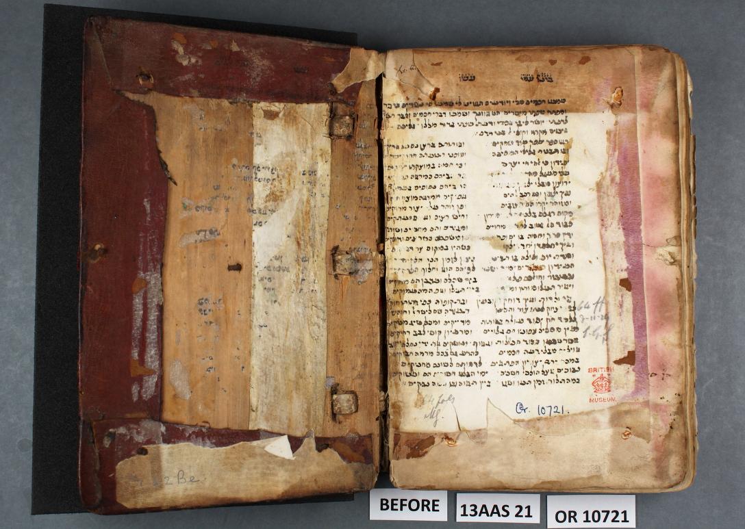 The conservation of two late medieval Hebrew manuscripts