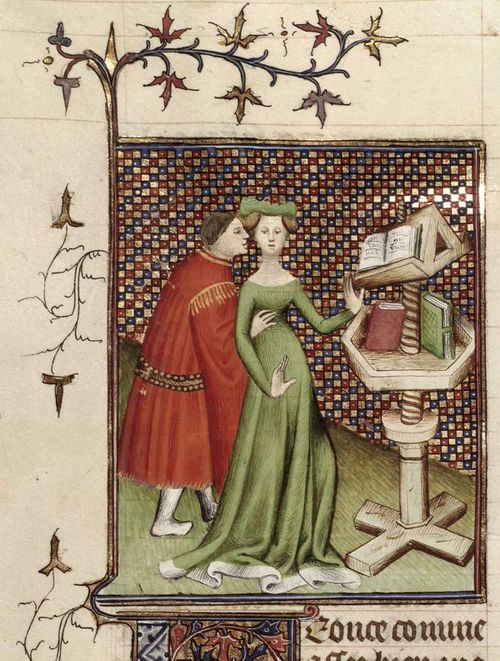 Image result for medieval manuscript prostitute