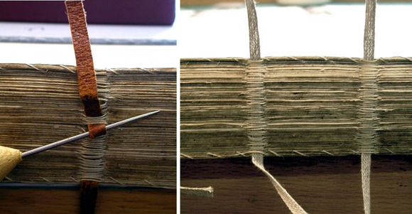 Leather strip removal Leather strip removal