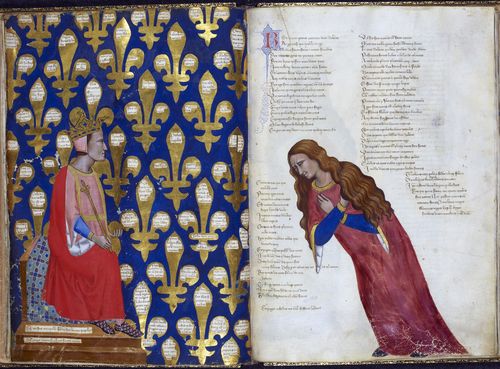 English: British Library blog Miniature of the martyrdom of Thomas