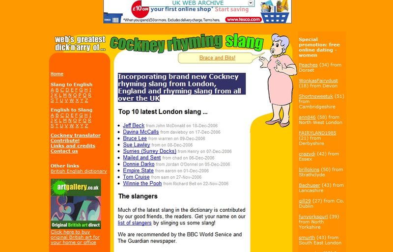 Cockneyrhymingslang