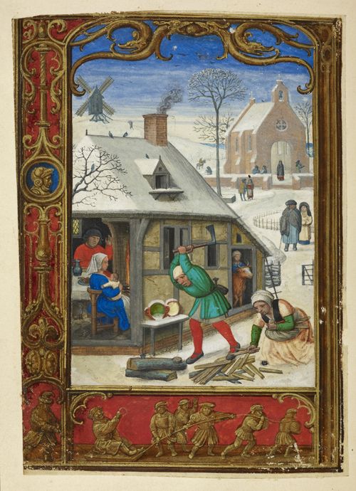 Le Livre du Golf (Livre d´Heures) The British Library, Londres