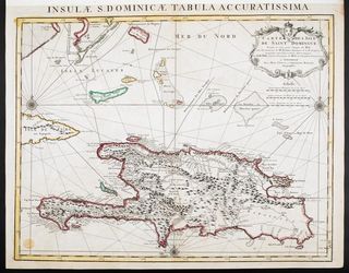 Carte de Saint Domingue