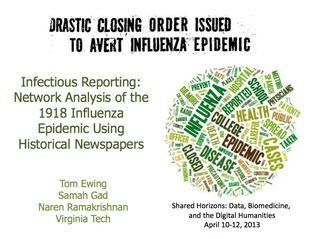 Infectious Reporting scrnsht