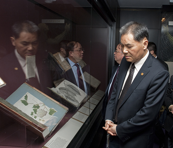 Picture of the books on display