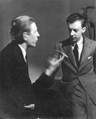 Britten (right) and Auden in New York in 1941