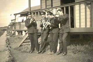 George Lloyd and fellow band members