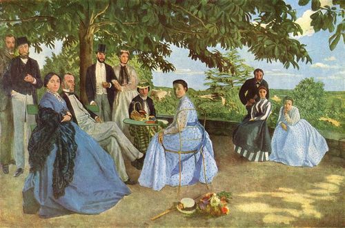 Frédéric Bazille, Reunião de Família