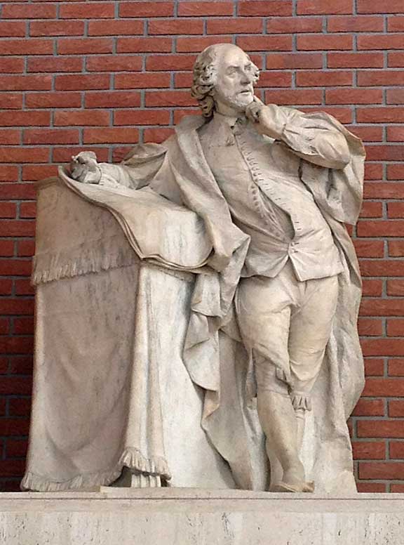 Shakespeare-statue