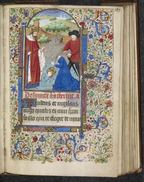 Happy St Catherine S Day Medieval Manuscripts Blog