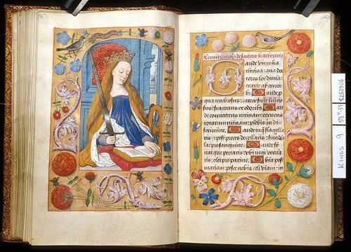 Happy St Catherine S Day Medieval Manuscripts Blog