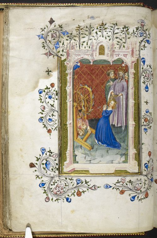 Happy St Catherine S Day Medieval Manuscripts Blog