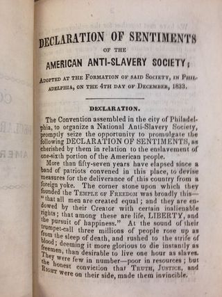American Anti Slavery Society