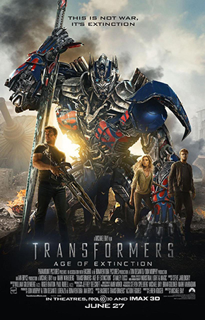 Transformers Age of Extinction Movie Poster