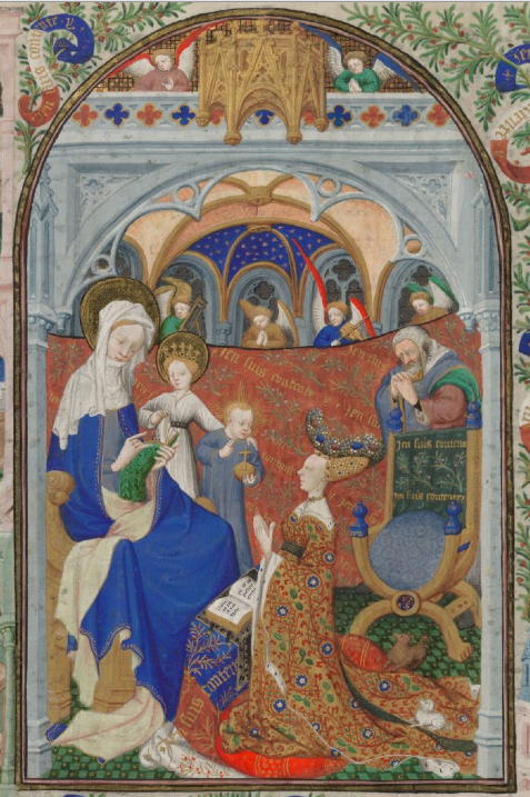 English: British Library blog Miniature of the martyrdom of Thomas