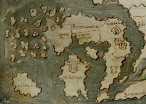 Britain on the Anglo-Saxon World Map