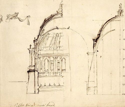 Wren Drawing Cupola SPC