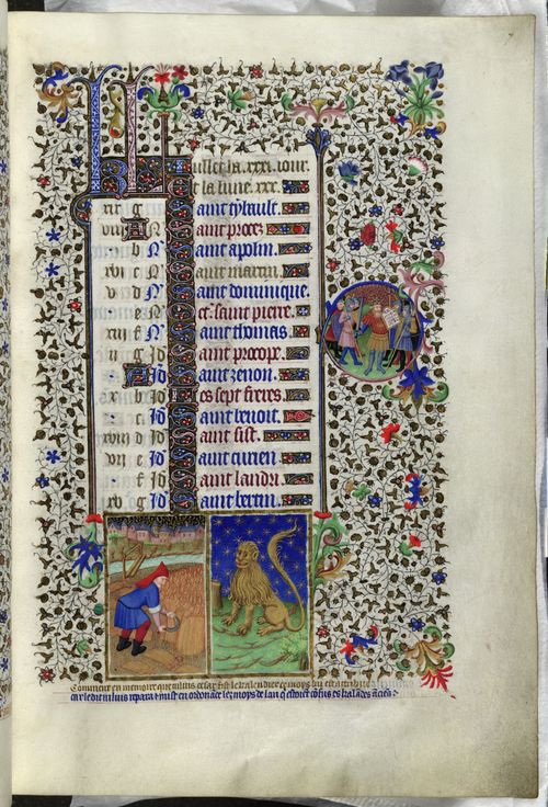 Medieval manuscripts blog Calendars