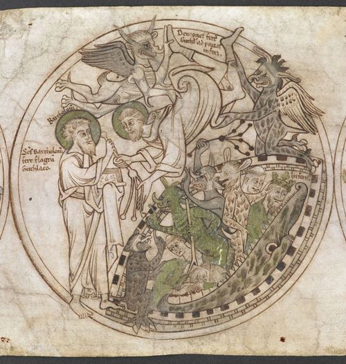 Guthlac and devils