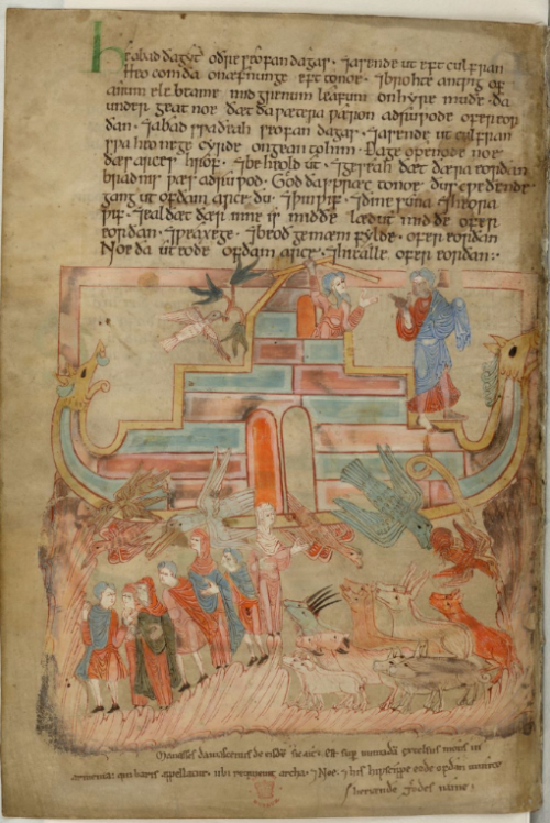 Hexateuch Tiberius B V 15v