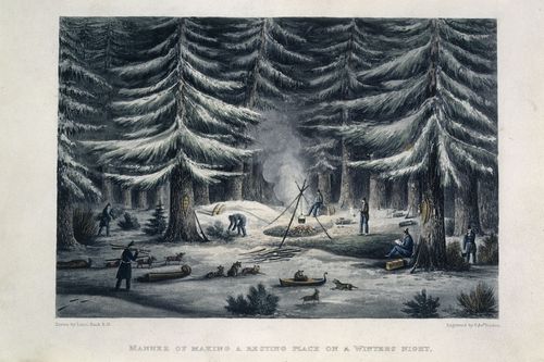 Franklin overland camp