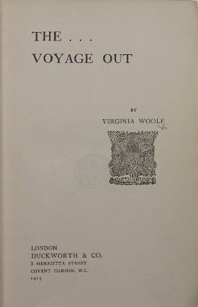 Personal copy of Virginia Woolf's debut novel resurfaces