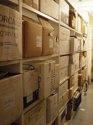 JM archive boxes