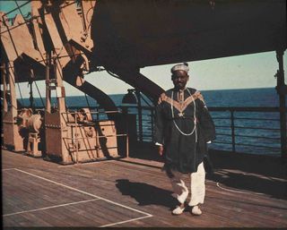 Lascar lantern slide