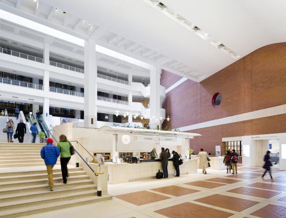 The British Library Front Hall (credit Paul Grundy)