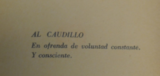 Dos Claves dedication Dos Claves dedication