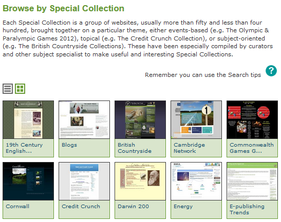 UKWA-Specialcollections_Screenshot