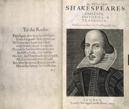 Shakespeares-first-folio