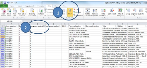 Master spreadsheet pic